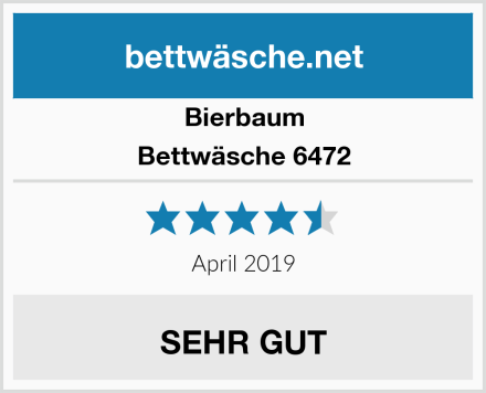 Bierbaum Bettwäsche 6472 Test