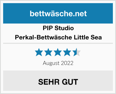 PIP Studio Perkal-Bettwäsche Little Sea Test