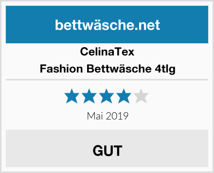 CelinaTex Fashion Bettwäsche 4tlg Test
