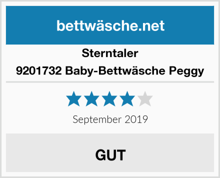 Sterntaler 9201732 Baby-Bettwäsche Peggy Test