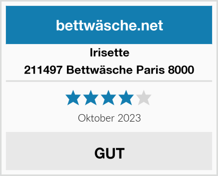 Irisette 211497 Bettwäsche Paris 8000 Test