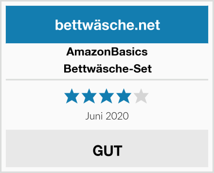 AmazonBasics Bettwäsche-Set Test