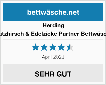 Herding Platzhirsch & Edelzicke Partner Bettwäsche Test