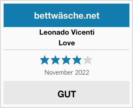 Leonado Vicenti Love Test