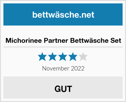  Michorinee Partner Bettwäsche Set Test