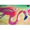 jilda-tex Digitaldruck Satinbettwäsche Flamingo