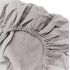 Jowollina Spannbettlaken (160&#215;200 + 20 cm) Grau